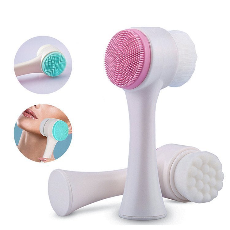 2 in 1 Dual Action Deep Cleansing Facial Brush
