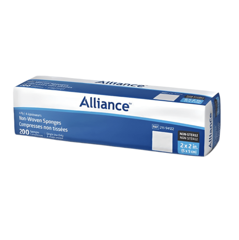 2” x 2” Gauze Facial Sponge Non - Woven, Non Sterile 4ply