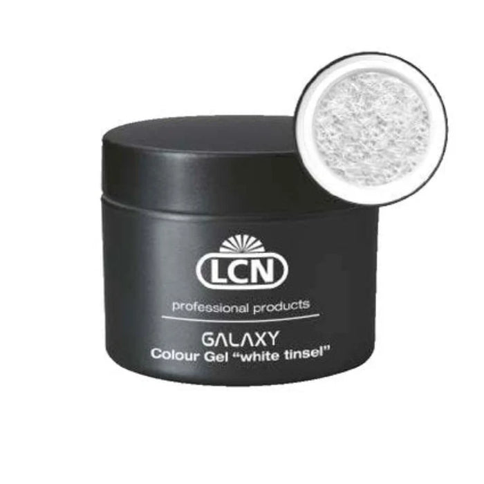 LCN Colour Gel Galaxy 5ml, White Tinsel
