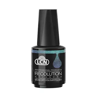 LCN Recolution Gel Polish, Blue Magic Holographic, 10ml Professional