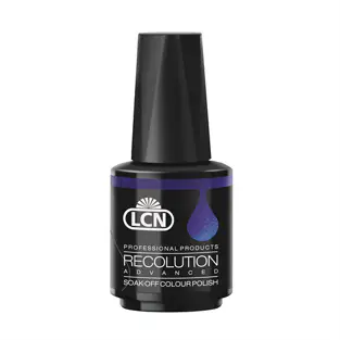 LCN Recolution Gel Polish. Enchanted Violet Holographic 10ml Professional