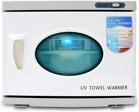 23 Litre Hot Towel Warmer Towel Cabinet with Window, holds 24+ towels