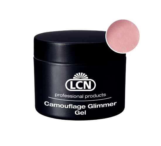 LCN Camouflage Glimmer Gel 5ml, Natural Rose