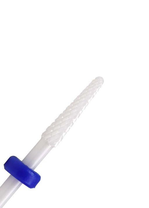 3/32" Ceramic Nail Drill Bit – Cone Shape | Professional E - File Bit for Acrylic + Gel Nails