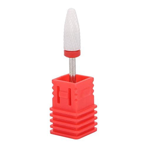 3/32" Ceramic Nail Drill Bit – Corn Shape | Professional E - File Bit for Acrylic + Gel Nails