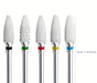 3/32" Ceramic Nail Drill Bit – Corn Shape | Professional E - File Bit for Acrylic + Gel Nails