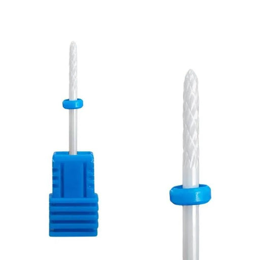 3/32" Ceramic Nail Drill Bit – Under Nail Shape | Professional E - File Bit for Acrylic + Gel Nails