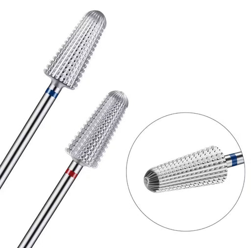 3/32" Tornado Nail Drill Bit, Tungsten Steel | Professional E - File Bit for Acrylic + Gel Nails