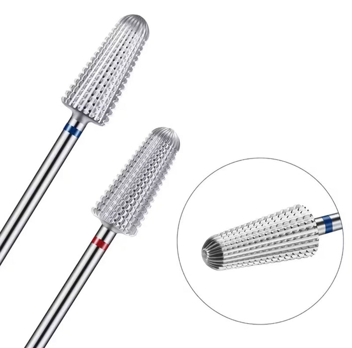3/32" Tornado Nail Drill Bit, Tungsten Steel | Professional E - File Bit for Acrylic + Gel Nails