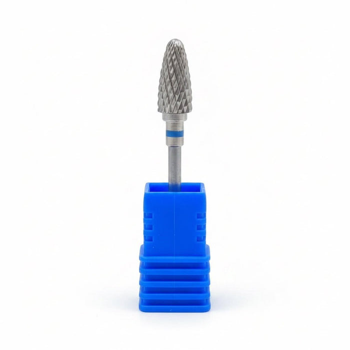 3/32" Tungsten Carbide Nail Drill Bit – Corn Shape | Professional E - File Bit for Acrylic + Gel Nails