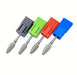 3/32" Tungsten Carbide Nail Drill Bit – Corn Shape | Professional E - File Bit for Acrylic + Gel Nails