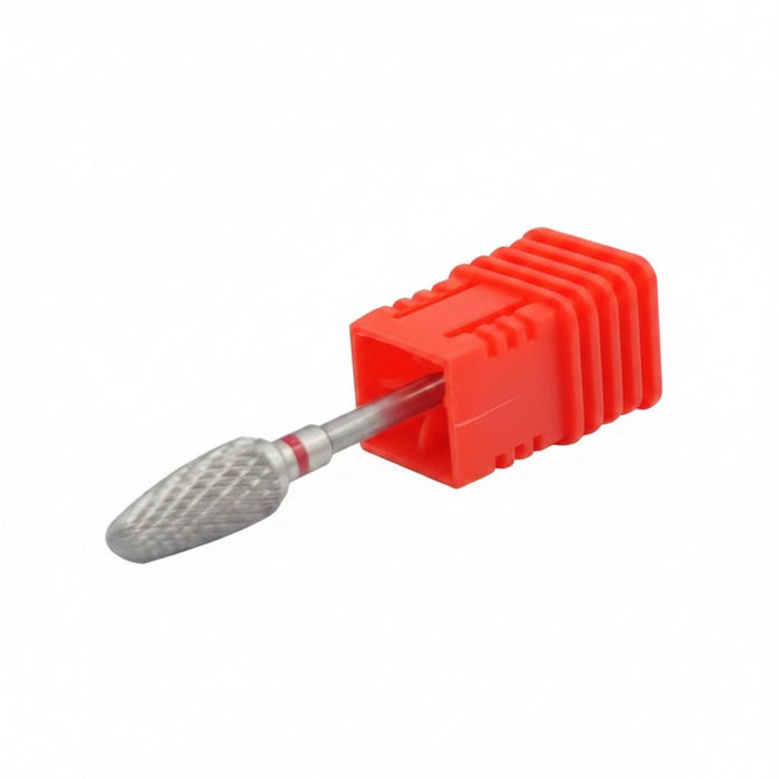 3/32" Tungsten Carbide Nail Drill Bit – Corn Shape | Professional E - File Bit for Acrylic + Gel Nails
