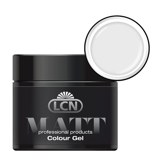 LCN MATTE Colour Gel 5ml, One Step White