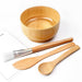 4 piece Bamboo Facial Bowl Set