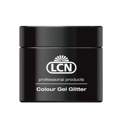 LCN Light Glitter Gel 5ml, Deep Red
