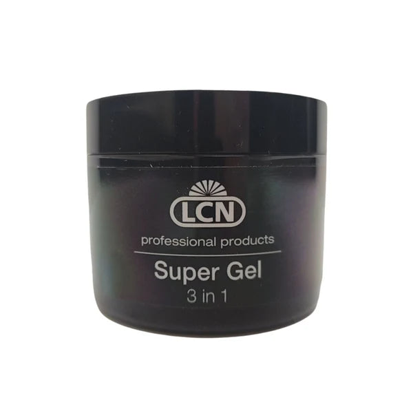 LCN Super Gel 3 in 1 HEMA Free Builder Gel, Milky White