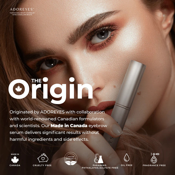 ADOREYES Plus Brows Eyebrow Enhancing Serum with Triple Peptide Complex 6 ml