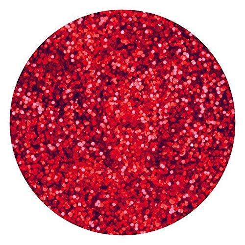 LCN Light Glitter Gel 5ml, Deep Red