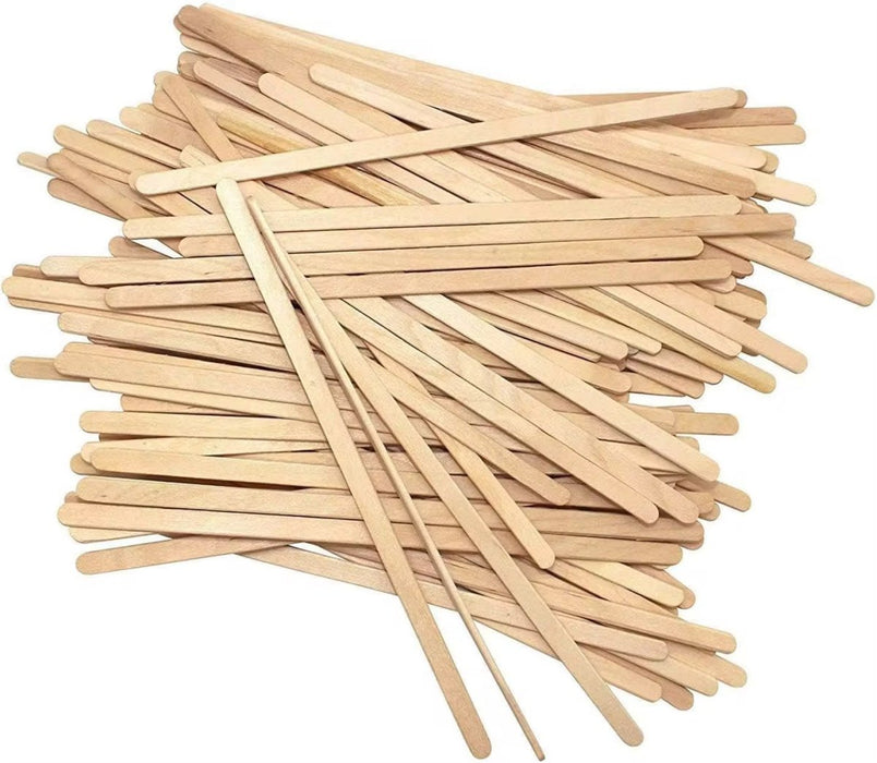 7" Thin Wax Sticks Applicator for Facial + Brow Waxing