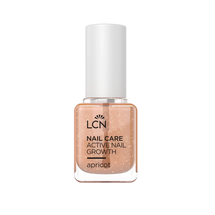 LCN Active Apricot Nail Growth 8ml, Strengthening & Growth Support for Weak Nails