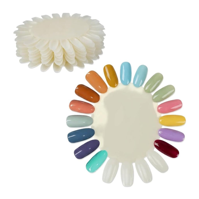 Nail Art Display Swatch Wheel, Natural