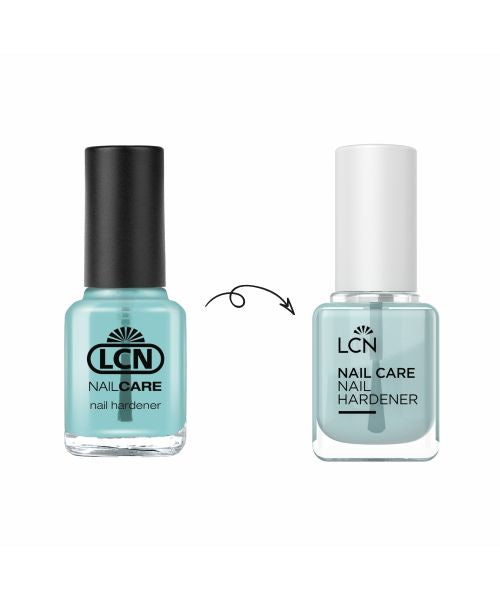 LCN Nail Hardener 8ml, Nail Strengthener with Calcium + Vitamin E