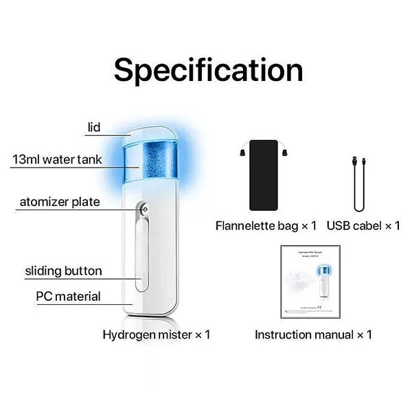 Premierlash Hydrogen Nano Mist Sprayer