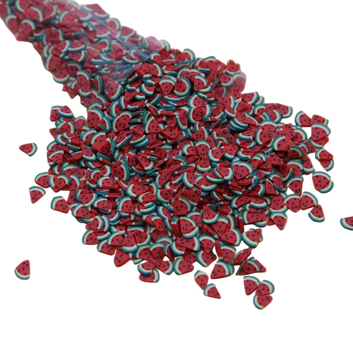 Watermelon Nail Charms 3D Resin Nail Art Supplies, 50pcs