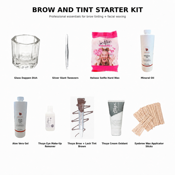 Brow Wax + Tint  Bundle Starter Kit