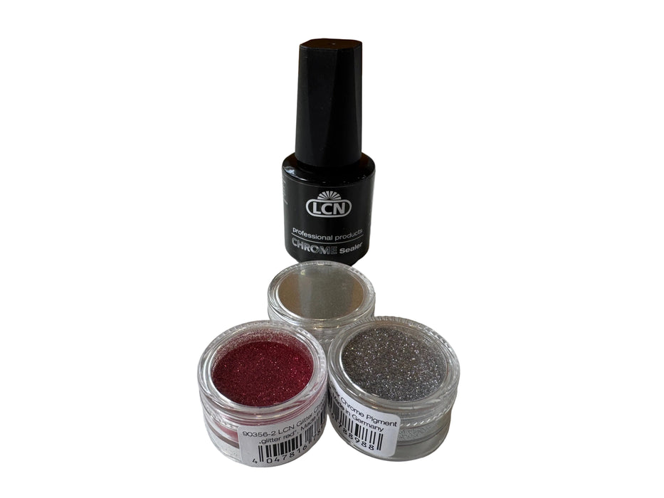 LCN Chrome Nails Starter Bundle