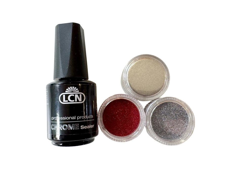 LCN Chrome Nails Starter Bundle