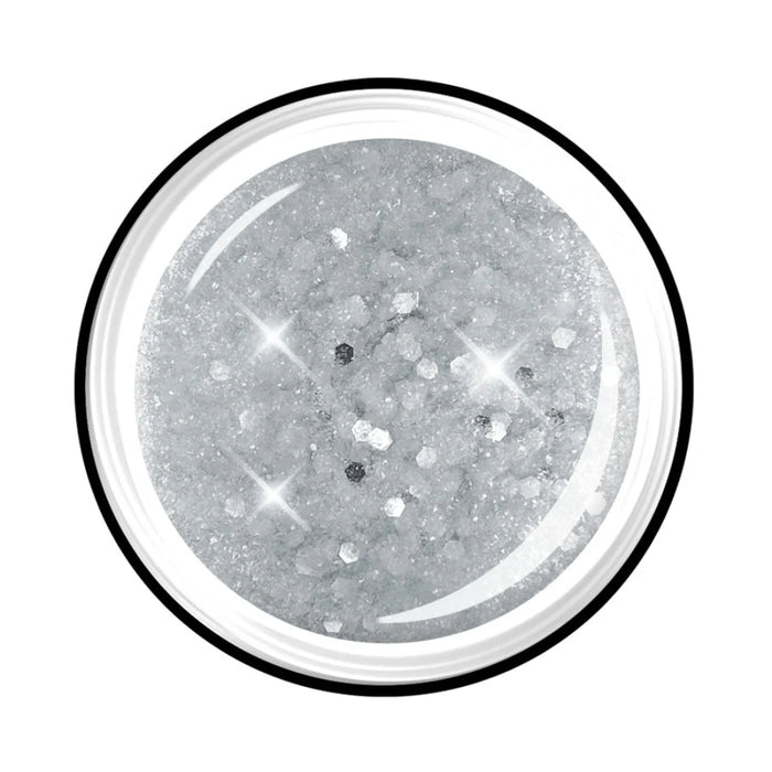 LCN Color Gel Glitter 5ml, Big Silver Show