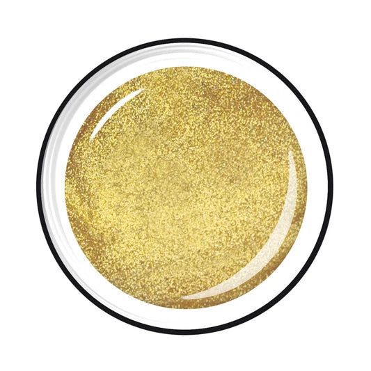 LCN Color Gel Glitter 5ml, Light Gold