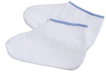 Terry Cloth Spa Paraffin Wax Boots