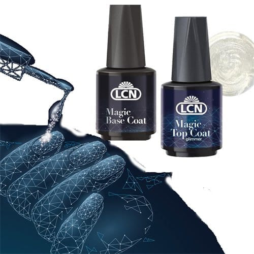 LCN Magic Base Coat, 10ml Hydrating Adhesion Base Gel
