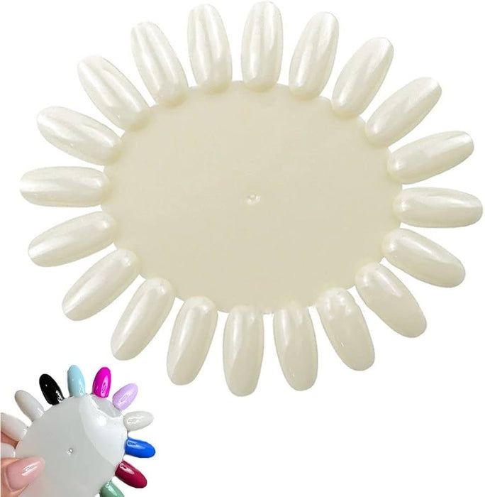 Nail Art Display Swatch Oval, Natural