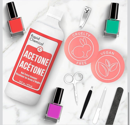 Acetone Nail Polish Remover 473ml / 16oz