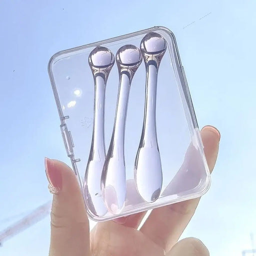 Acrylic Eye Cream / Serum Applicator Massage Stick, Set of 3