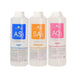 AS1 SA2 A03 Aqua Peeling Solution for Hydrofacial Machine of Hydration Facial Solution Serums, Set of 3