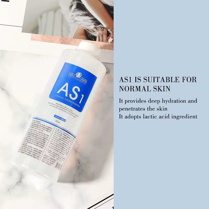 AS1 SA2 A03 Aqua Peeling Solution for Hydrofacial Machine of Hydration Facial Solution Serums, Set of 3