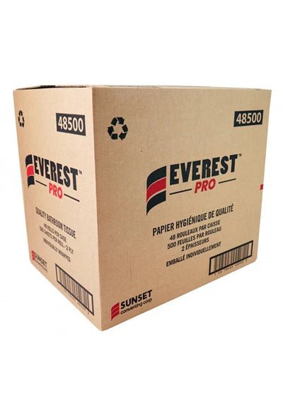 Bathroom Tissue / Toilet Paper 2 - ply 420 Sheet Roll, Case of 48 rolls