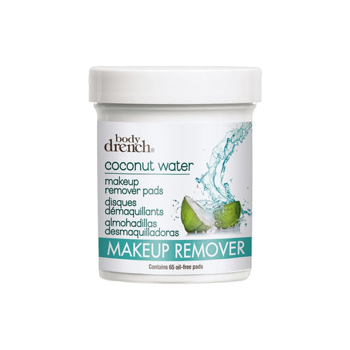 Body Drench Coconut Water Make - Up Remover Pads 65pc