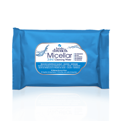 Body Drench Micellar 3 in 1 Cleansing Wipes (30 wipes)