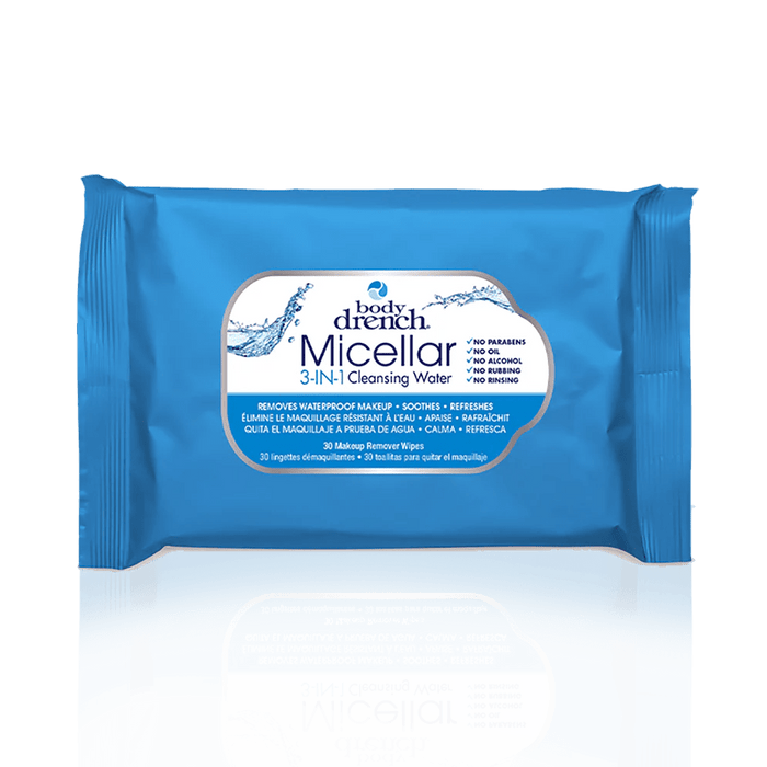 Body Drench Micellar 3 in 1 Cleansing Wipes (30 wipes)