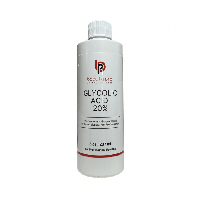 BPS Pro Series Glycolic Acid 20%, Professional Size 8oz / 237ml