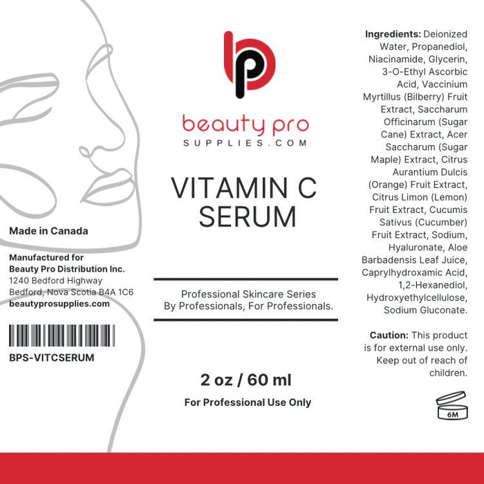 BPS Pro Series Vitamin C Serum, Professional Size 2oz / 60ml