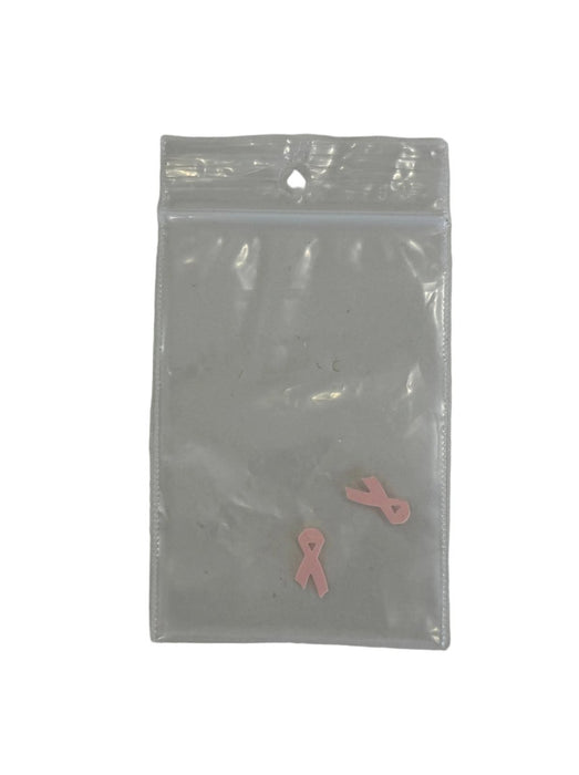 Breast Cancer Awareness Nail Art Charms, 2pc
