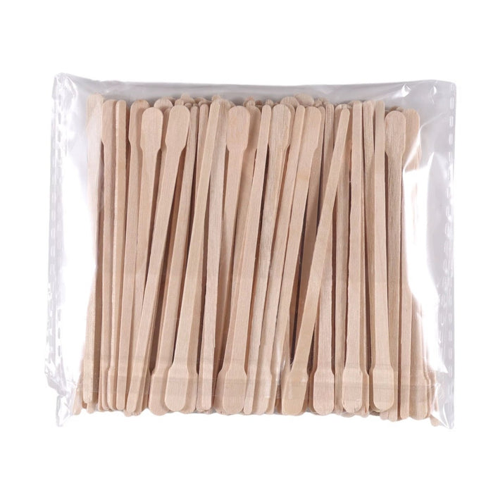 Brow Wax Applicator Stick, 3.4" Non - Sterile 100 count