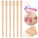 Brow Wax Applicator Stick, 3.4" Non - Sterile 100 count
