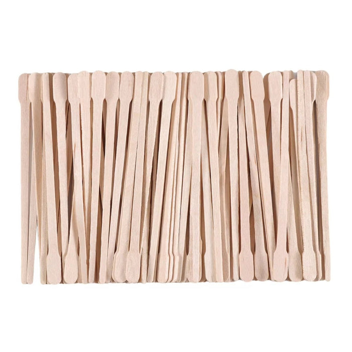 Brow Wax Applicator Stick, 3.4" Non - Sterile 100 count
